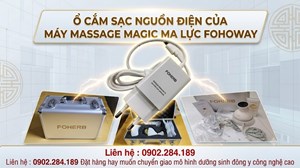 Mua Dây Sạc Nguồn Máy Massage Ma Lực Fohoway Ở Đâu Và Giá Bao Nhiêu
